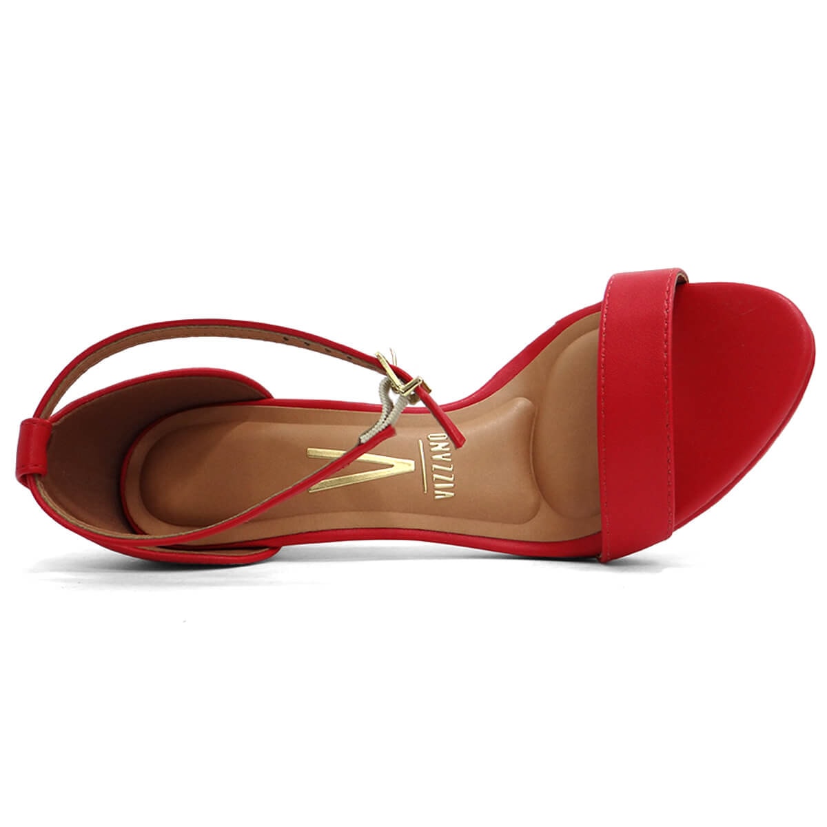 Sandália Vizzano Salto Fino 6210.655 Vermelho Sandália Vizzano Salto Fino 6210.655 Vermelho