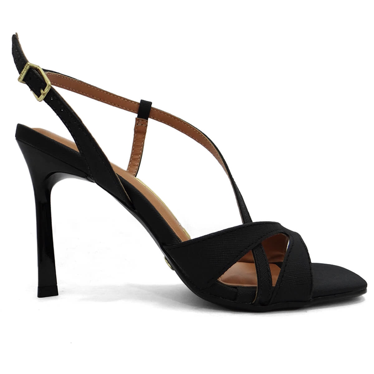 Sandália Vizzano Salto Fino 6516.102 Preto Sandália Vizzano Salto Fino 6516.102 Preto