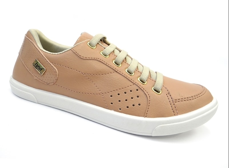 sapatênis feminino nude