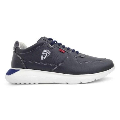 Sapatenis Ferracini Couro Elektra 9245-572 Navy