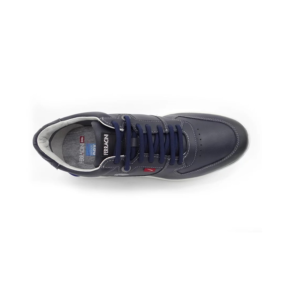 Sapatênis Ferracini Couro Elektra 9245-572 Navy Sapatênis Ferracini Couro Elektra 9245-572 Navy