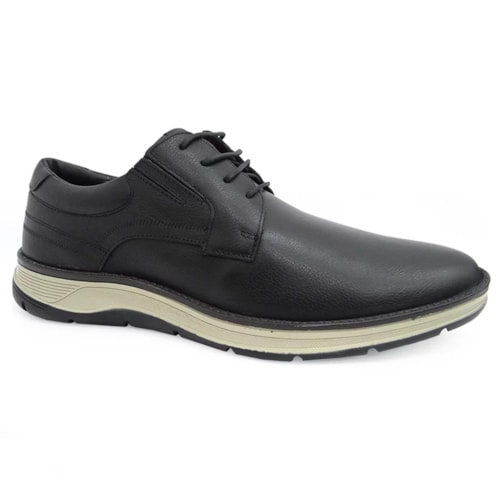 Sapatenis Ferracini Masculino Couro 5540-559 Preto