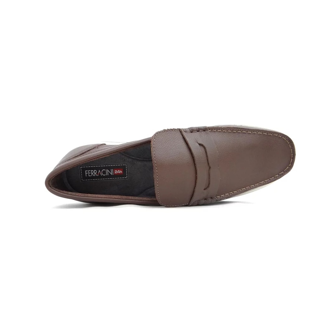 Sapatênis Ferracini Masculino Couro 7012-613 Tabaco Sapatênis Ferracini Masculino Couro 7012-613 Tabaco