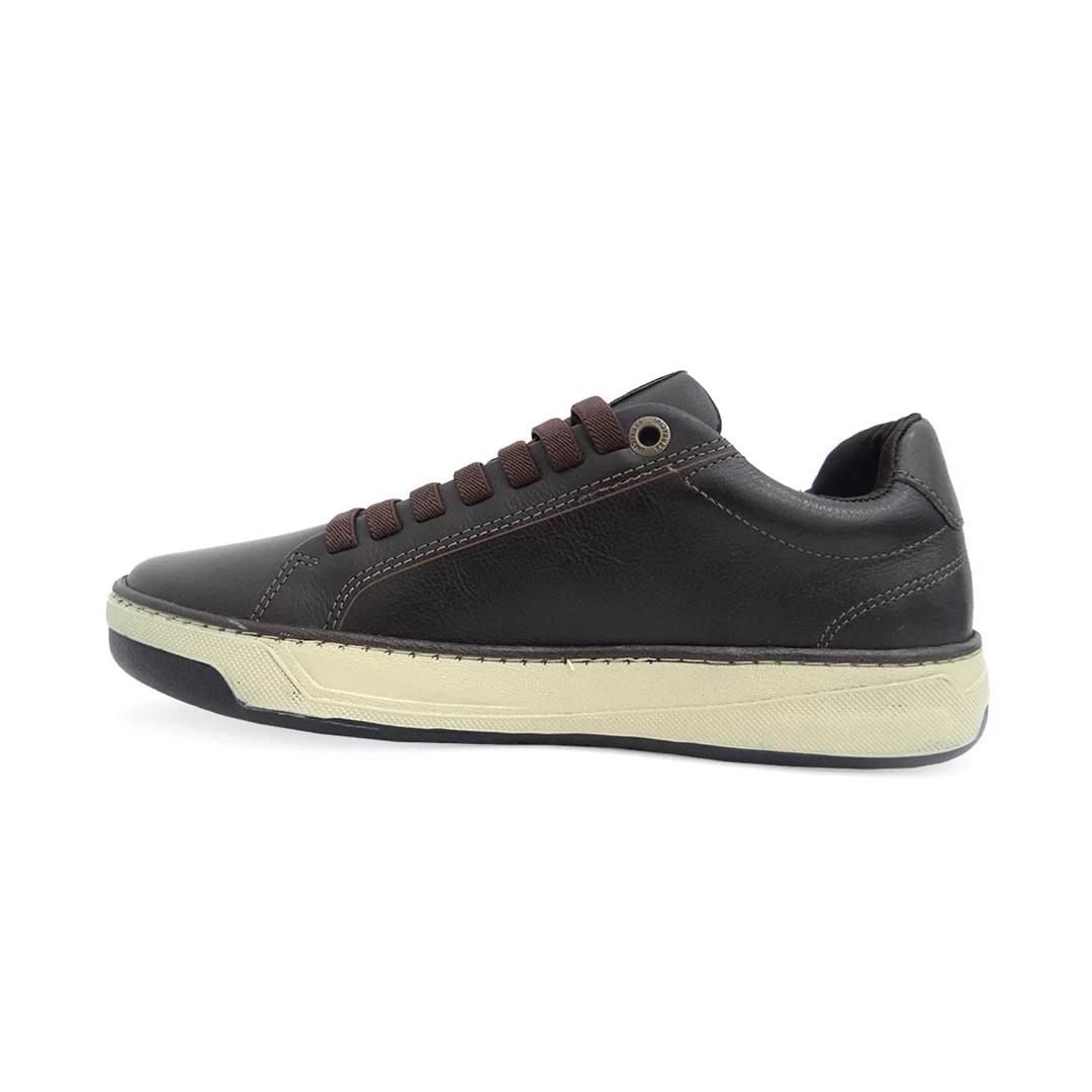 Sapatênis Ferracini Masculino Couro 7651-658 Chocolate Sapatênis Ferracini Masculino Couro 7651-658 Chocolate