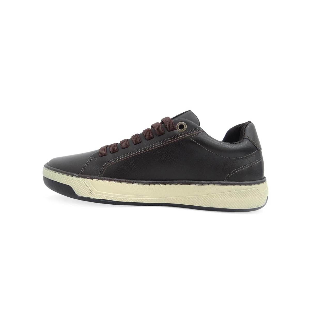 Sapatênis Ferracini Masculino Couro 7651-658 Chocolate Sapatênis Ferracini Masculino Couro 7651-658 Chocolate