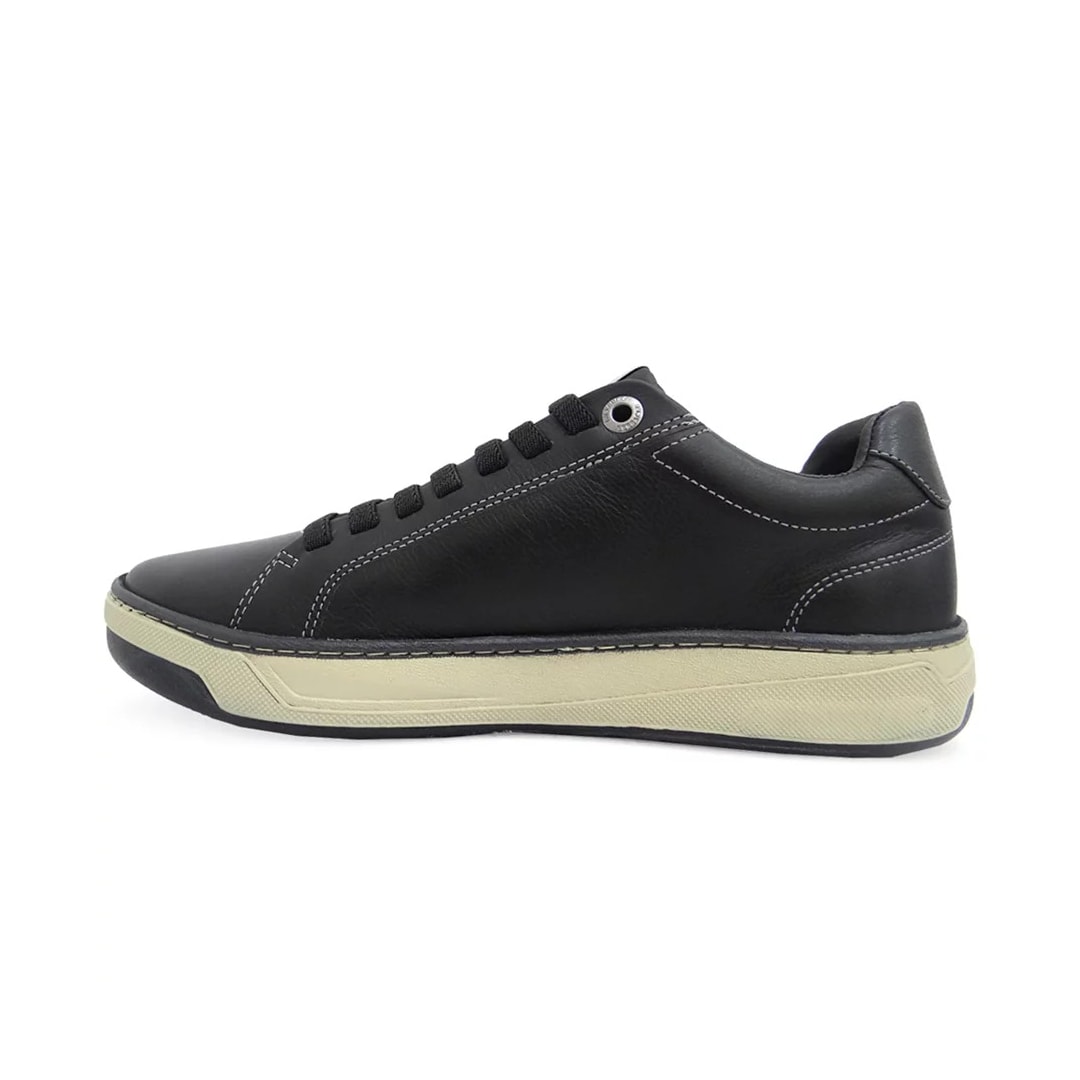 Sapatênis Ferracini Masculino Couro 7651-658 Preto Sapatênis Ferracini Masculino Couro 7651-658 Preto