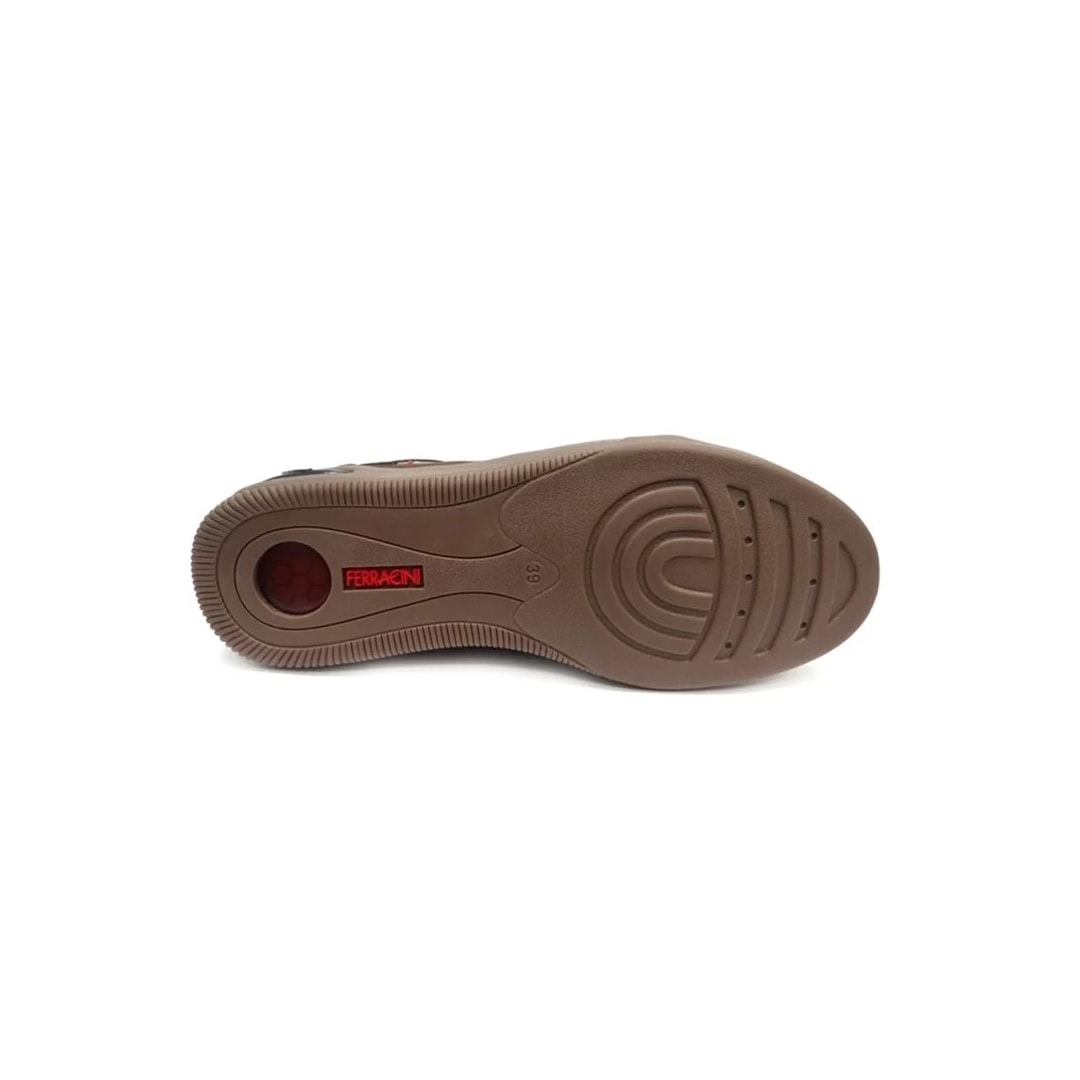 Sapatênis Ferracini Masculino Couro Blady 1445a Cafe Sapatênis Ferracini Masculino Couro Blady 1445a Cafe