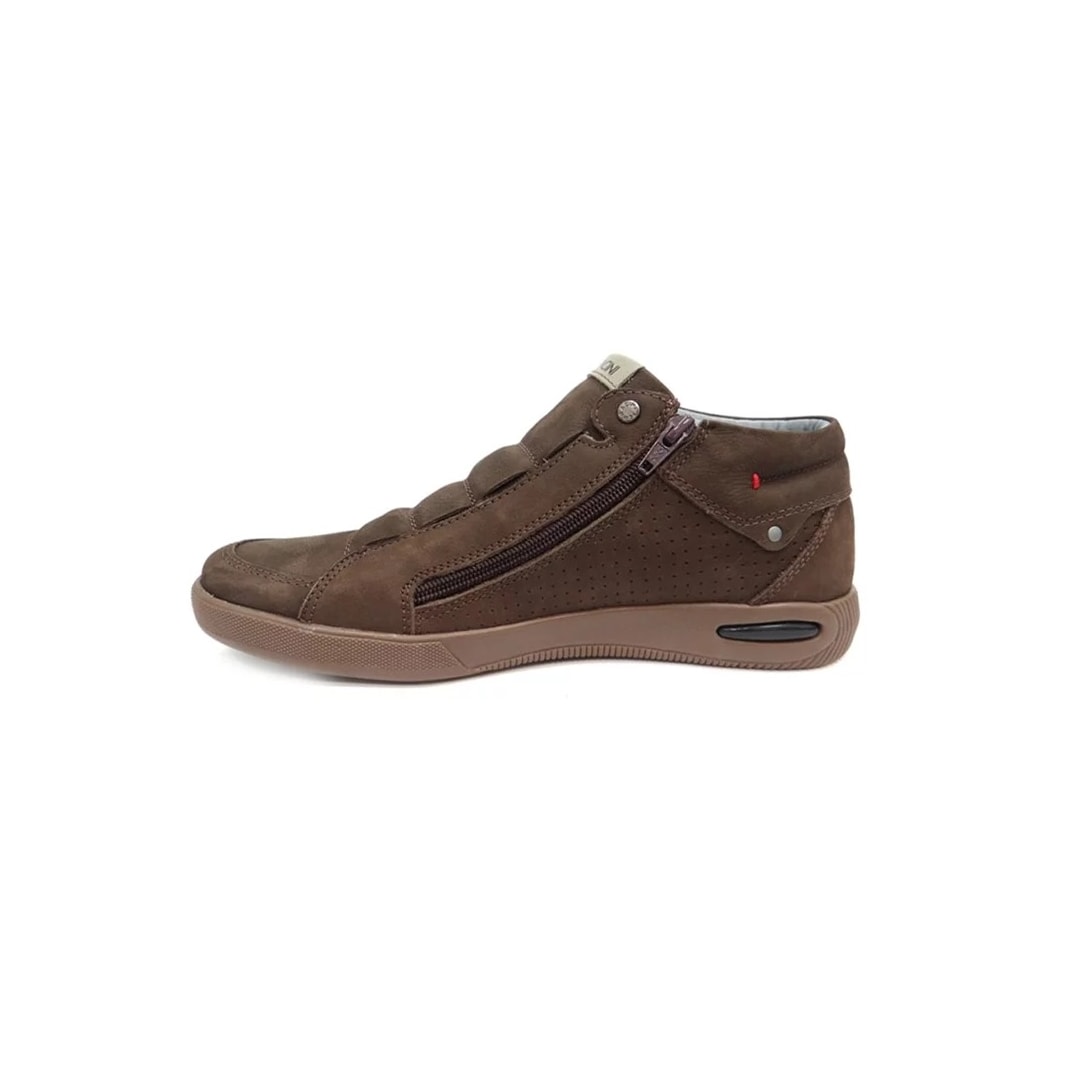Sapatênis Ferracini Masculino Couro Blady 1445a Cafe