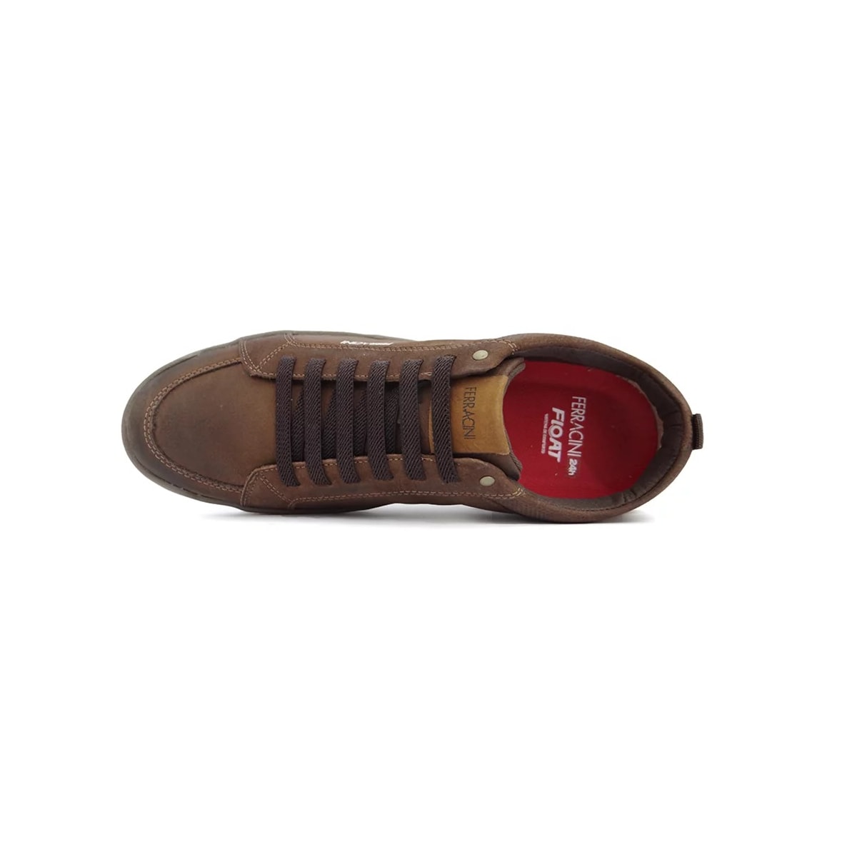 Sapatênis Ferracini Masculino Couro Pulse 2262C Chocolate
