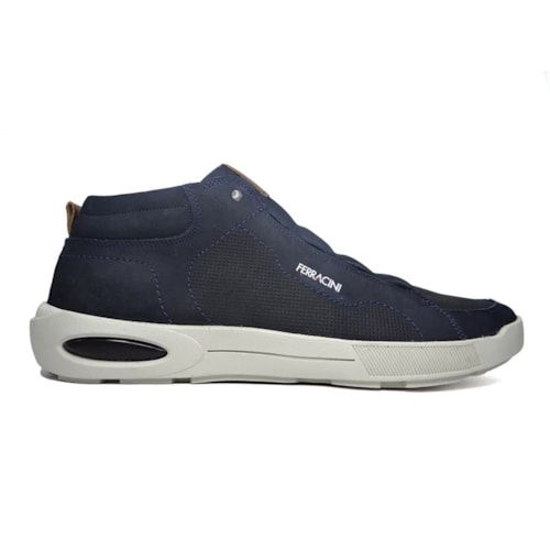 Sapatenis Ferracini Masculino De Couro Pulse 2261B Marinho