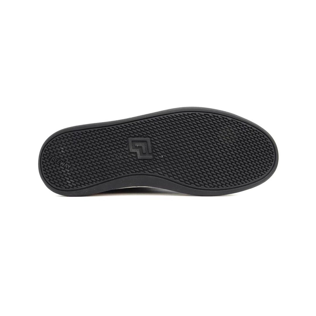 Sapatênis Free Way Masculino de Couro Groove Navy
