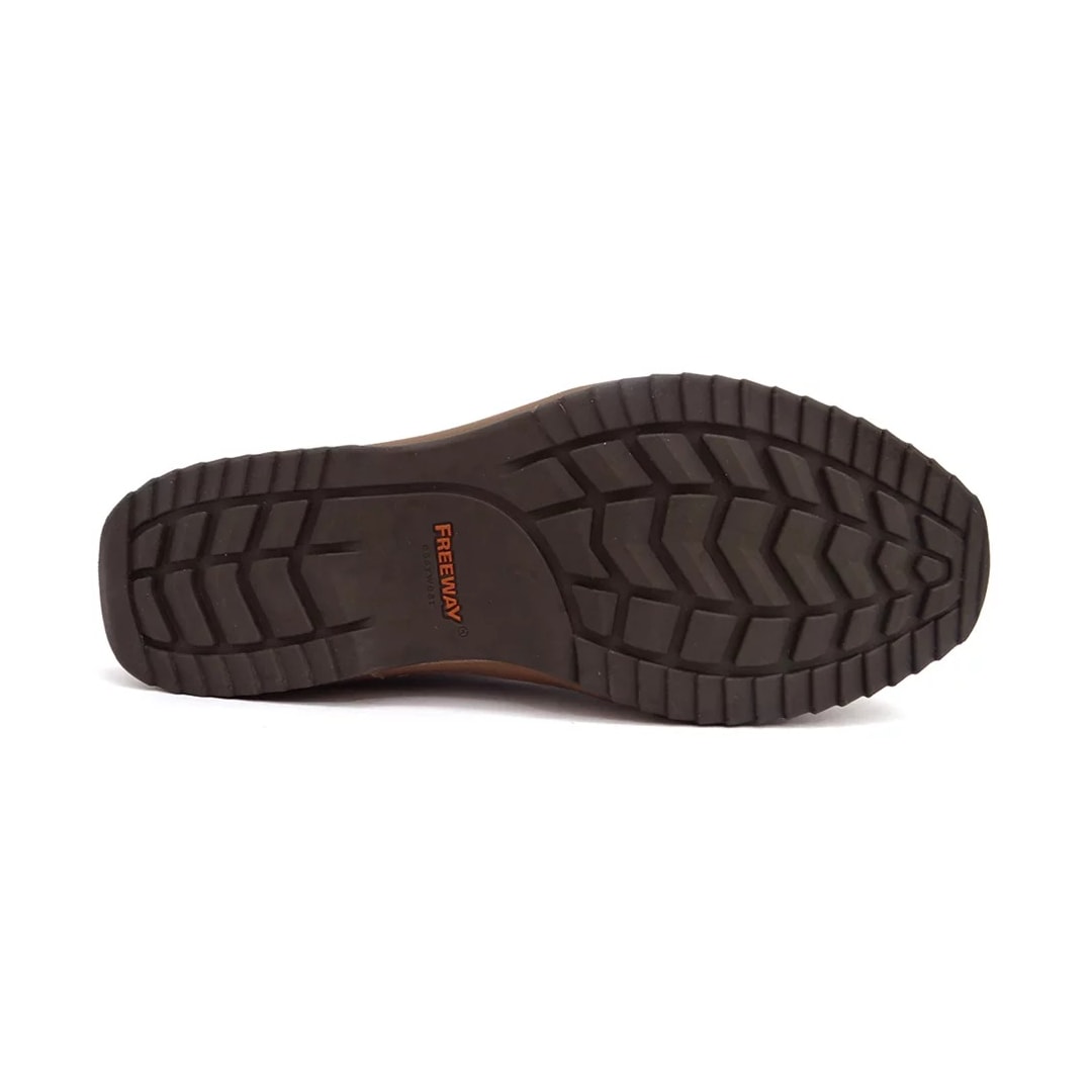 Sapatênis Freeway De Couro Masculino Hallf Angel Malbec