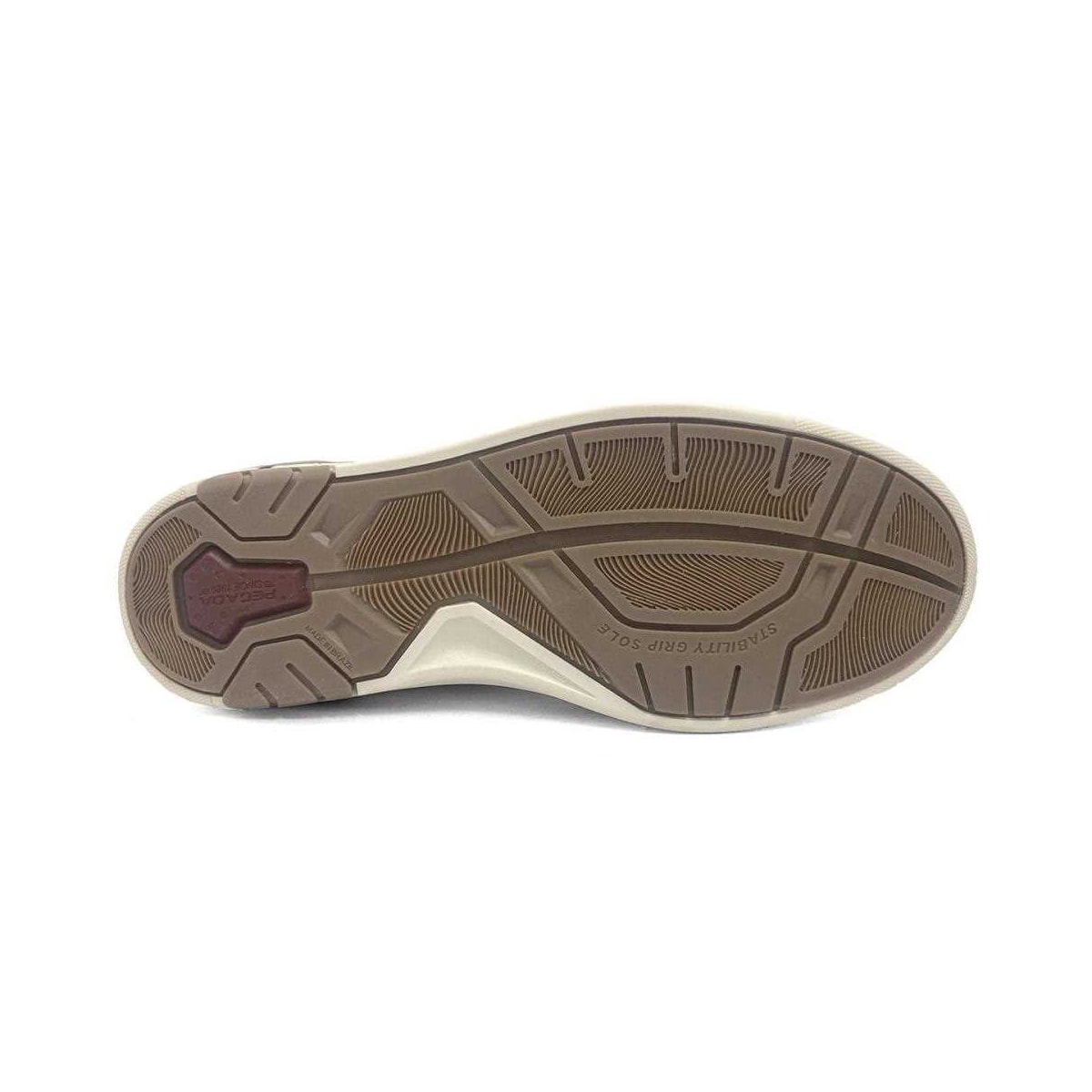 Sapatênis Pegada Couro Masculino 119308 Nature Milk Sapatênis Pegada Couro Masculino 119308 Nature Milk