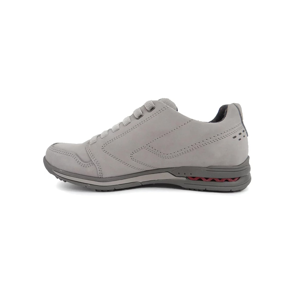 Sapatênis Pegada Masculino de Couro 114858 Gelo/Carbono Sapatênis Pegada Masculino de Couro 114858 Gelo/Carbono