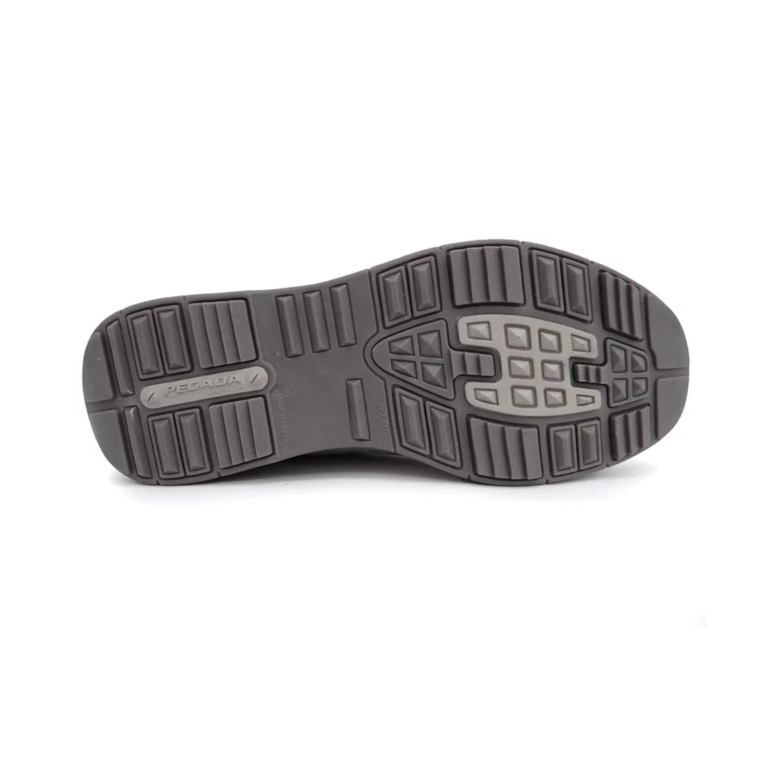 Sapatênis Pegada Masculino de Couro 114858 Gelo/Carbono Sapatênis Pegada Masculino de Couro 114858 Gelo/Carbono