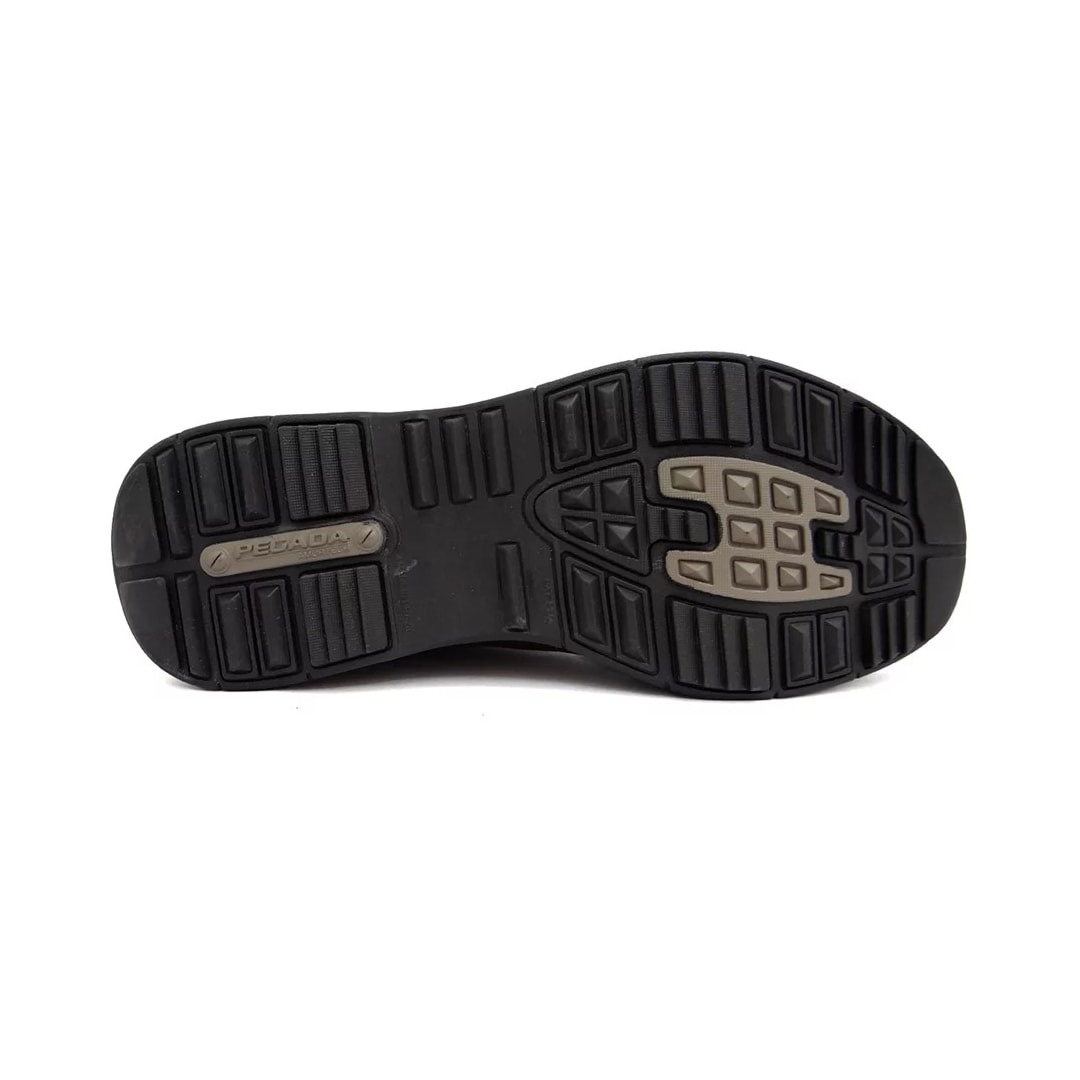Sapatênis Pegada Masculino de Couro 114858 Pinhao/Brown