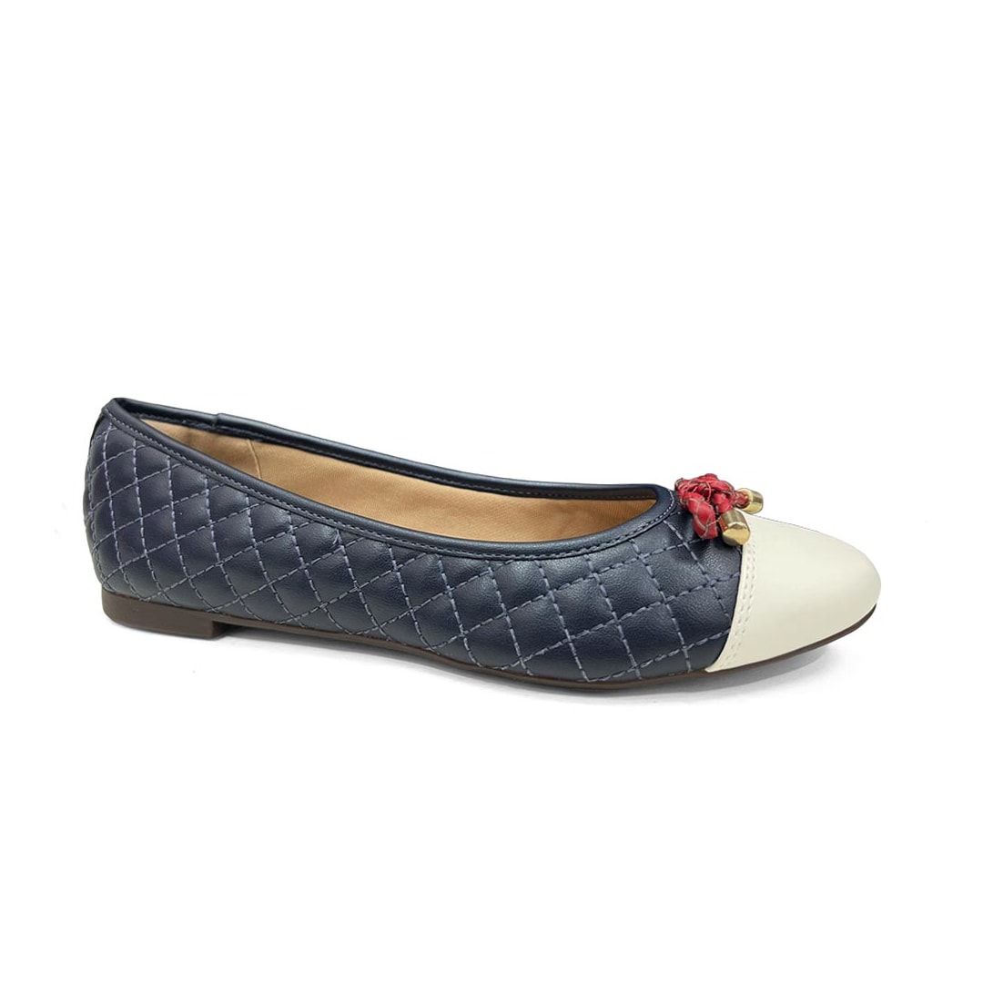 Sapatilha Anacapri Bicolor C 30262 0065 Navy/Off White