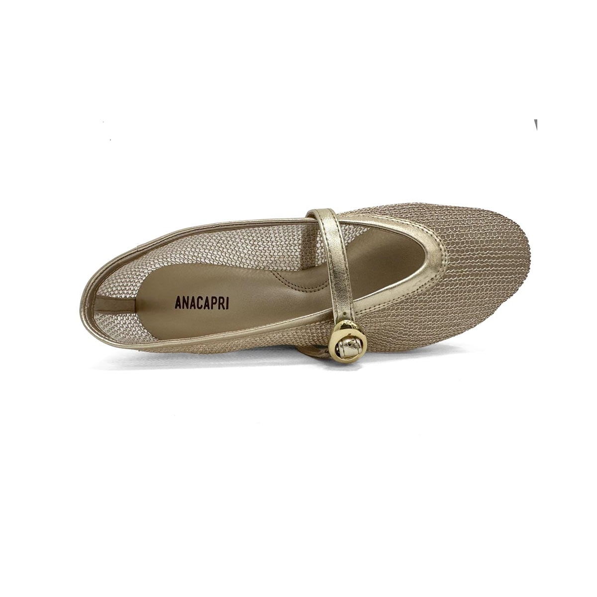 Sapatilha Anacapri Boneca 30262 0044 Dourado
