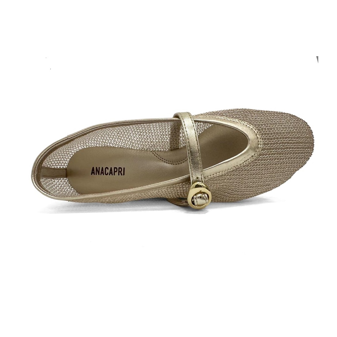 Sapatilha Anacapri Boneca 30262 0044 Dourado Sapatilha Anacapri Boneca 30262 0044 Dourado