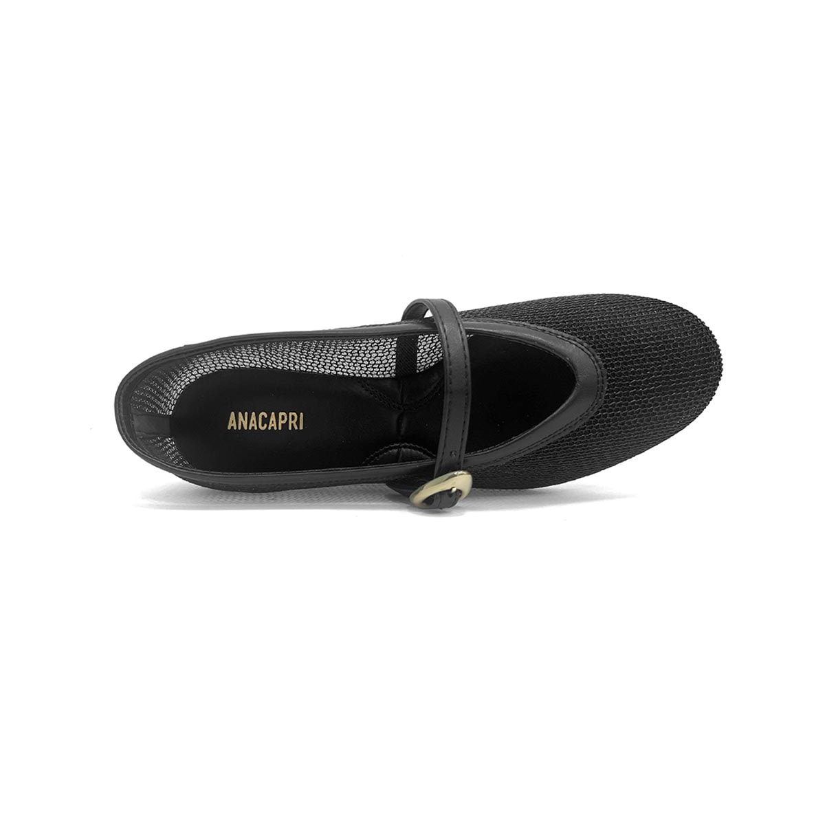Sapatilha Anacapri Boneca 30262 0044 Preto