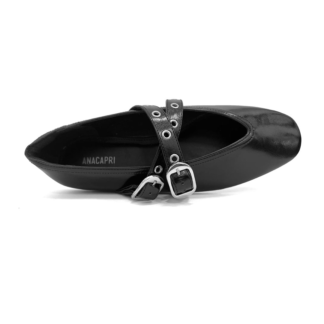 Sapatilha Anacapri Boneca 30577 0045 Preto