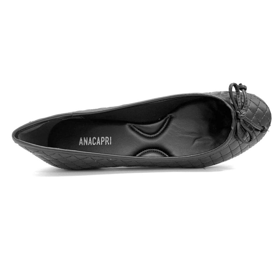 Sapatilha Anacapri Matelassê C 30262 0001 Preto Sapatilha Anacapri Matelassê C 30262 0001 Preto