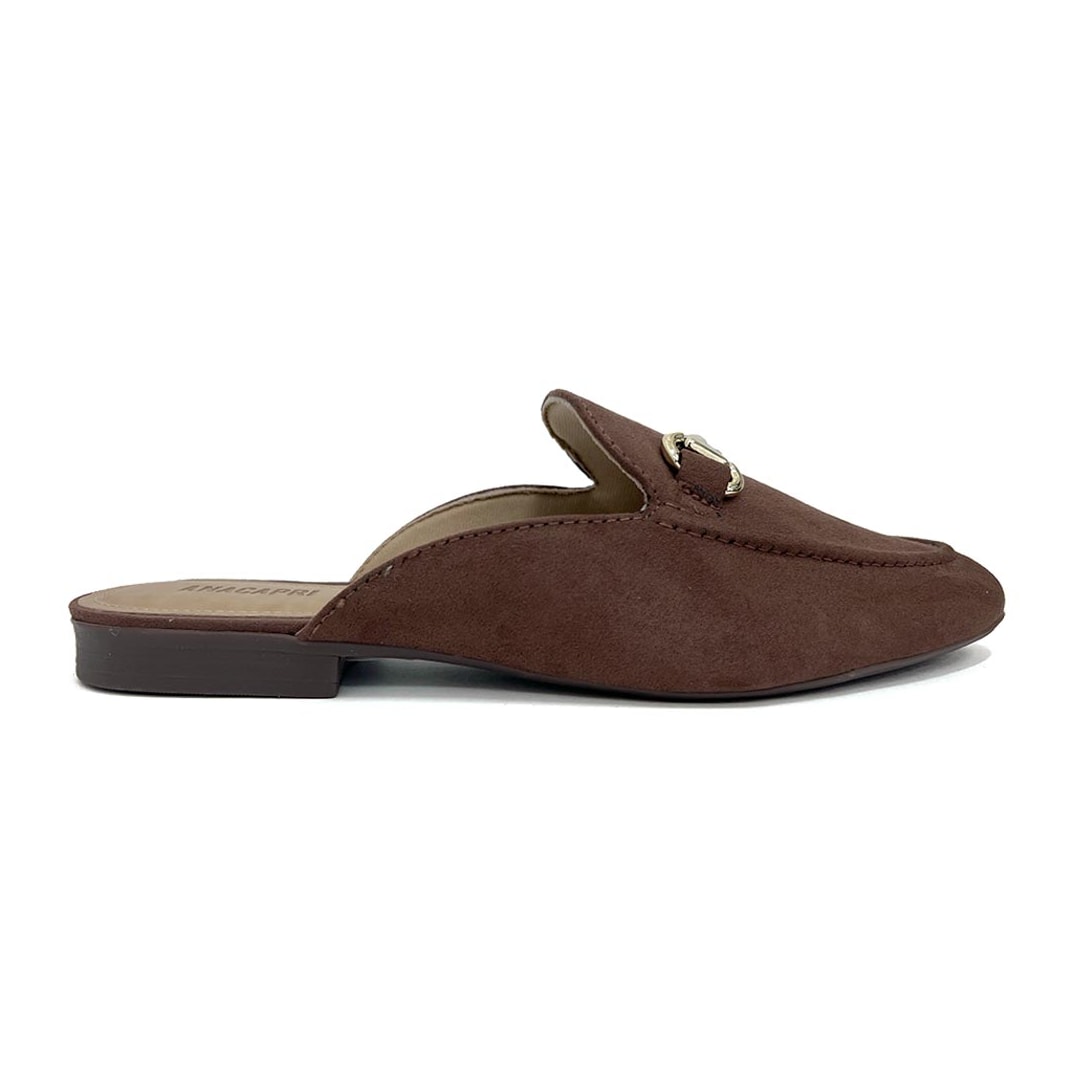 Sapatilha Anacapri Mule 30075 0108 Marrom Sapatilha Anacapri Mule 30075 0108 Marrom