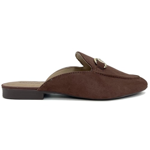 Detalhe - Sapatilha Anacapri Mule 30075 0108 Marrom