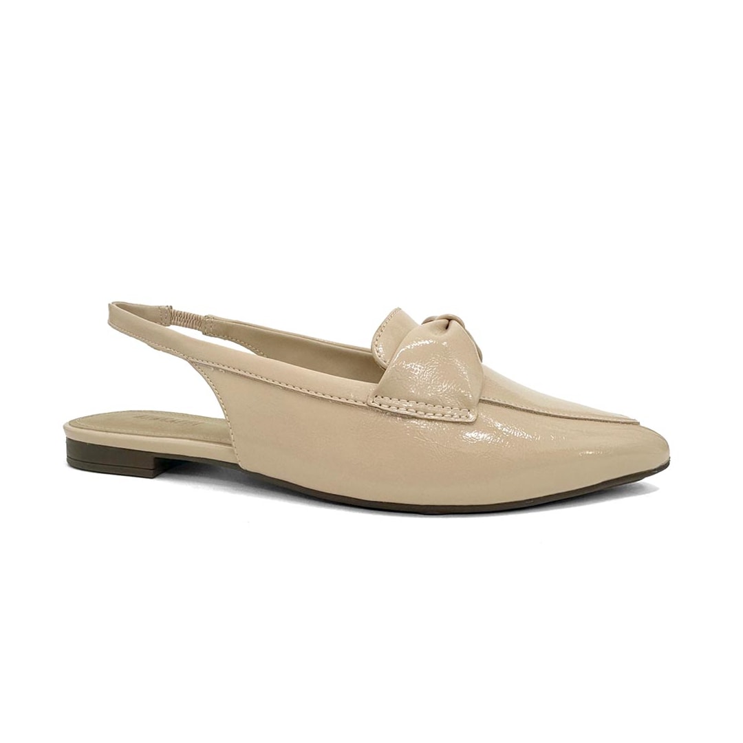 Sapatilha Anacapri Slingback Bico Fino C30029 0380 Macadamia