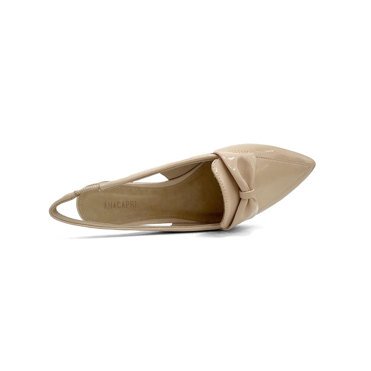 Sapatilha Anacapri Slingback Bico Fino C30029 0380 Macadamia