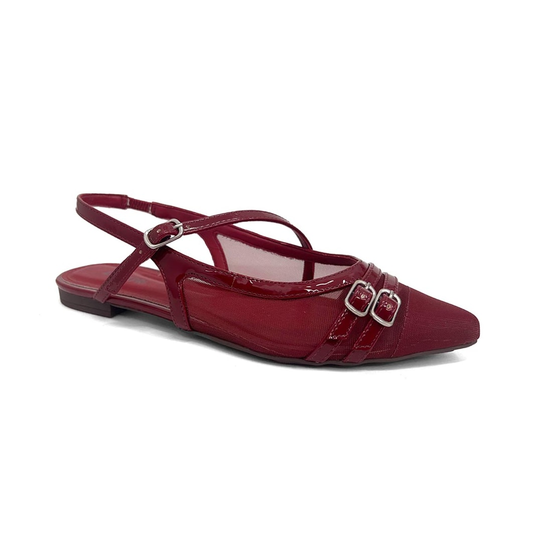 Sapatilha Anacapri Slingback Bico Fino C30029 Anzelli