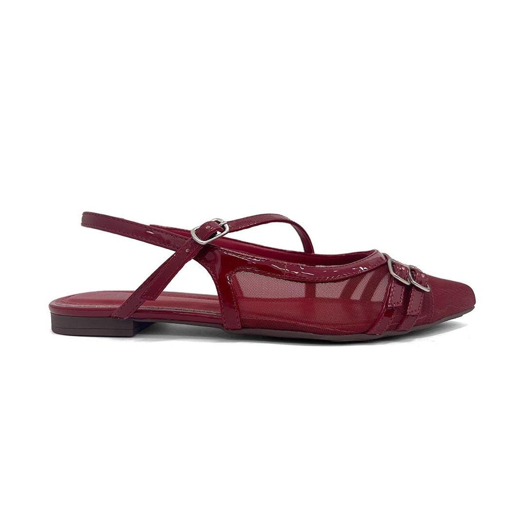 Sapatilha Anacapri Slingback Bico Fino C30029 Anzelli