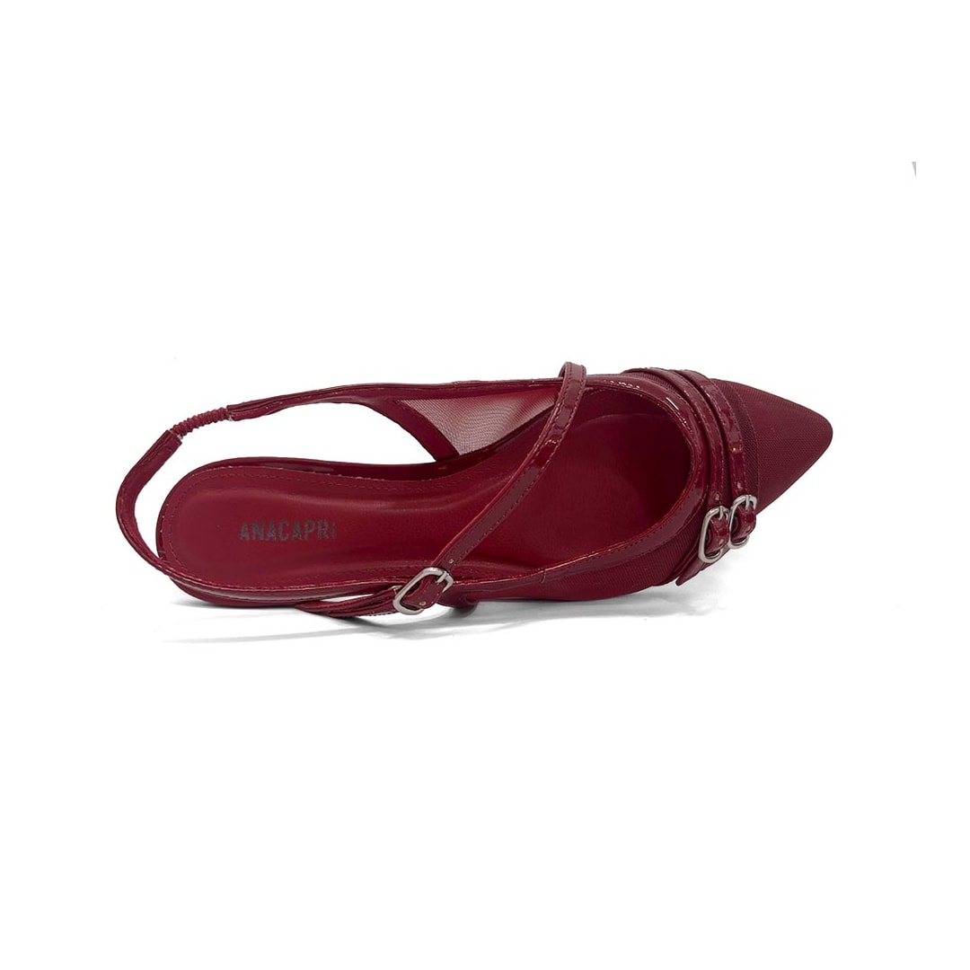 Sapatilha Anacapri Slingback Bico Fino C30029 Anzelli Sapatilha Anacapri Slingback Bico Fino C30029 Anzelli
