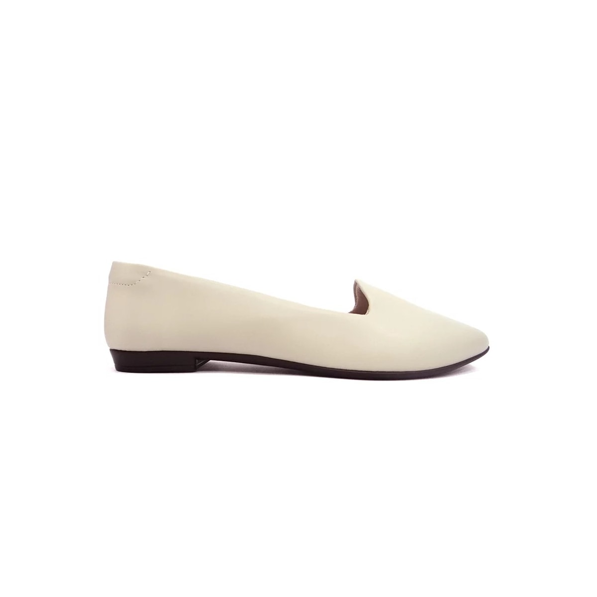 Sapatilha Beira Rio Slip Bico Fino 4136.394 Creme Sapatilha Beira Rio Slip Bico Fino 4136.394 Creme