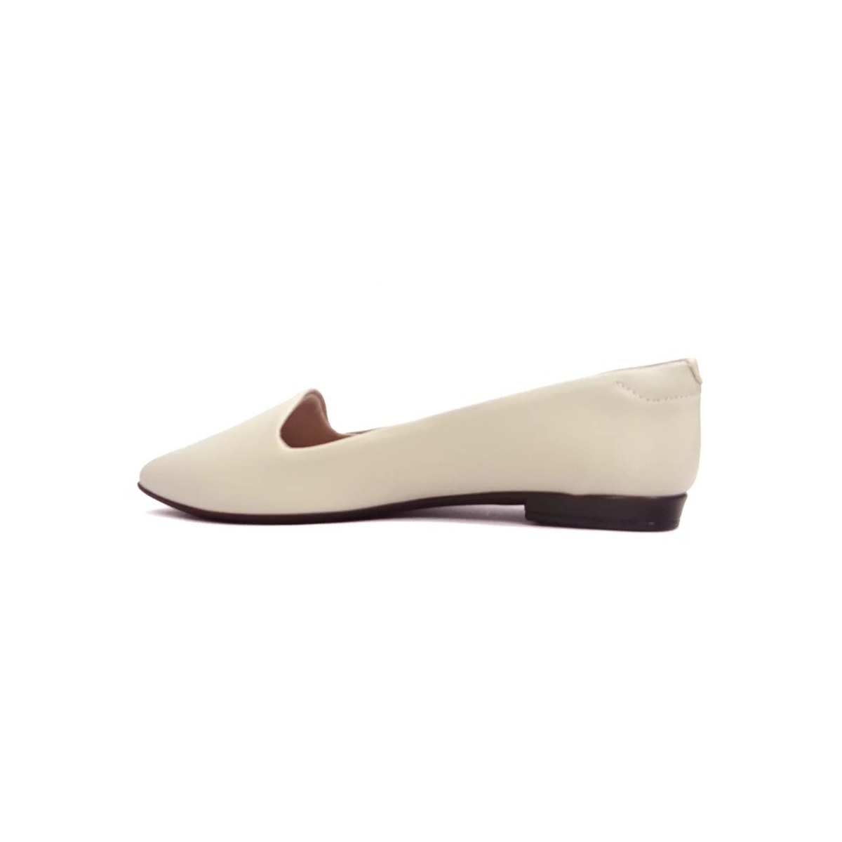 Sapatilha Beira Rio Slip Bico Fino 4136.394 Creme Sapatilha Beira Rio Slip Bico Fino 4136.394 Creme
