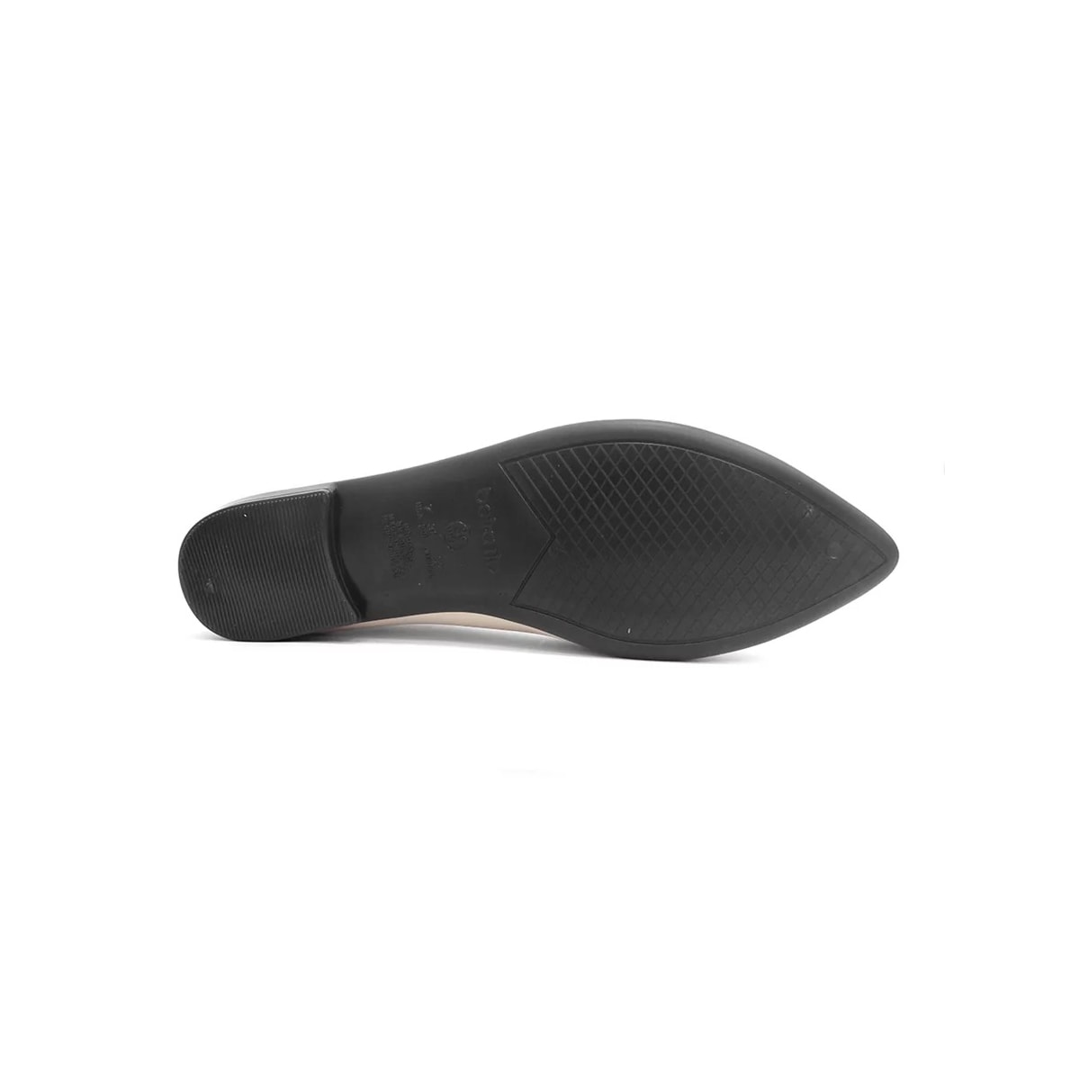 Sapatilha Beira Rio Slip Bico Fino 4136.394 Creme