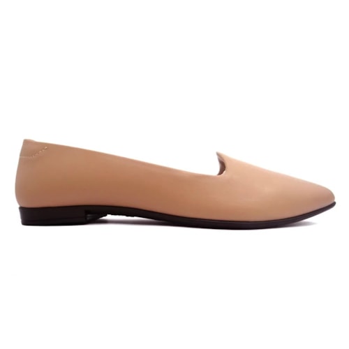 Detalhe - Sapatilha Beira Rio Slip Bico Fino 4136.394 Nude