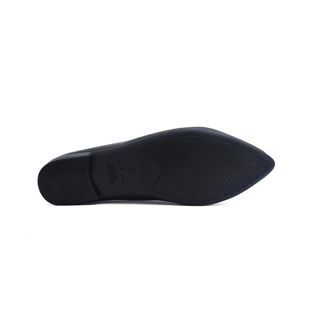 Sapatilha Beira Rio Slip Bico Fino 4136.394 Preto
