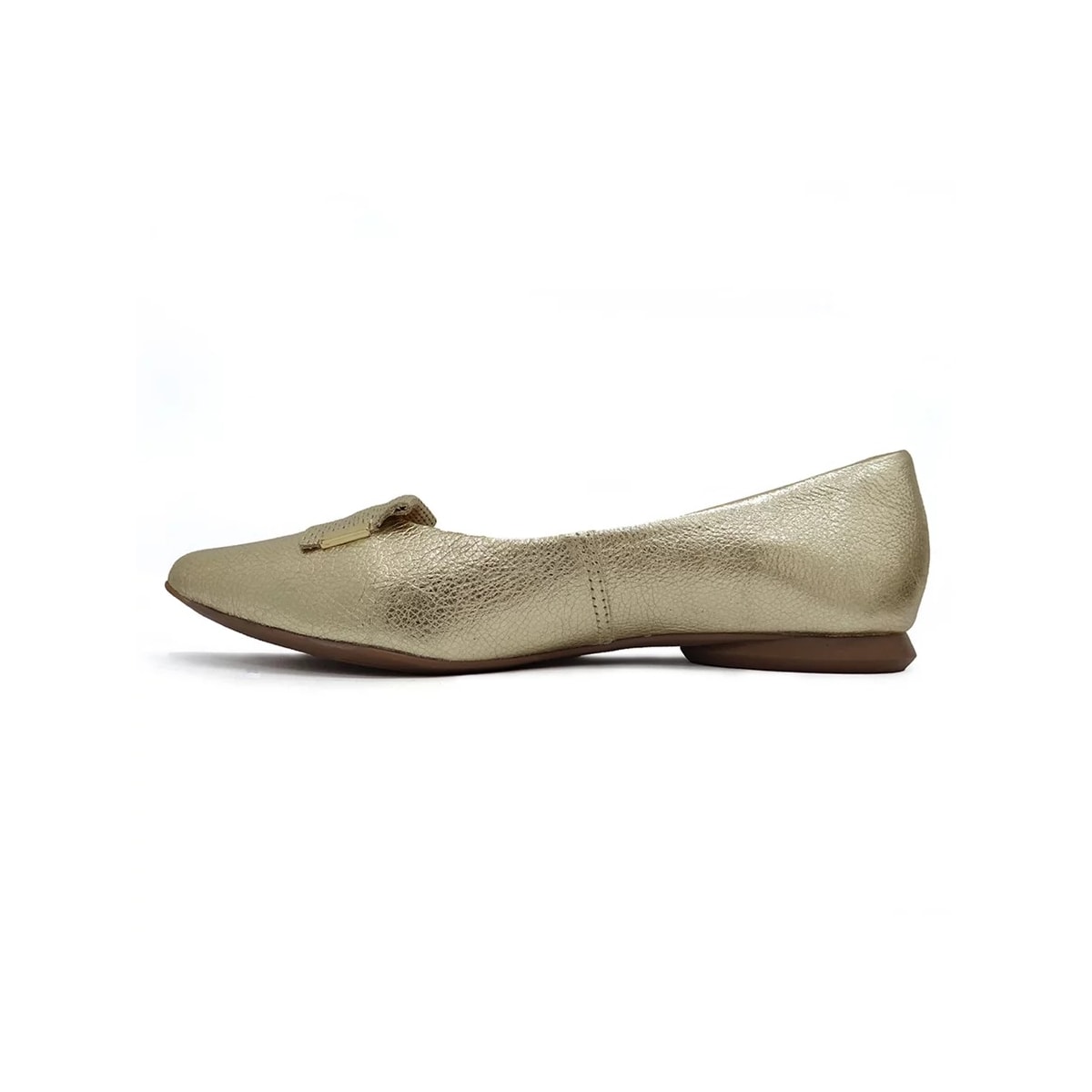 Sapatilha Bottero Bico Fino De Couro 360403 Dourado Sapatilha Bottero Bico Fino De Couro 360403 Dourado