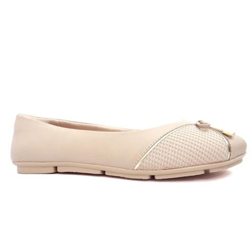 Detalhe - Sapatilha Comfortflex 23-63303 Pele