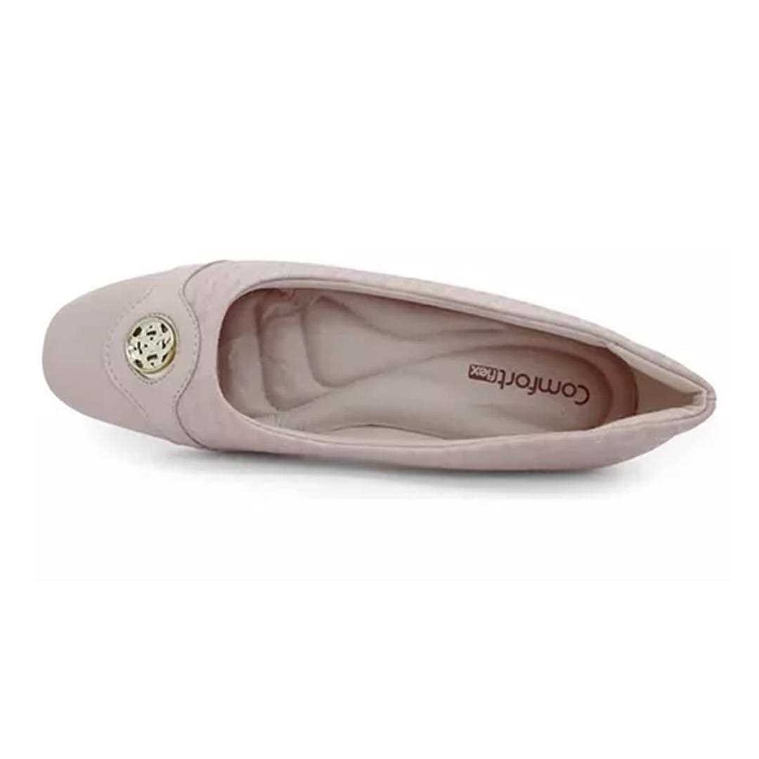 Sapatilha Comfortflex Conforto 22-94303 Pele
