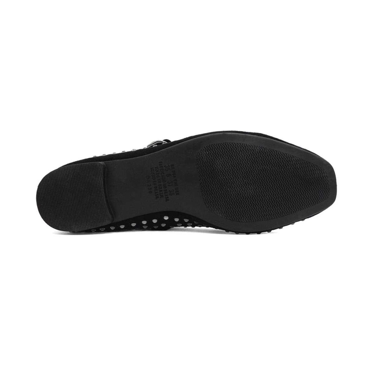 Sapatilha Dakota Boneca Com Brilho DA235 Preto