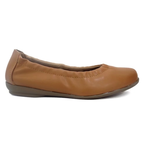 Detalhe - Sapatilha Dalla Vecchia Elástico 20600392 Ambar