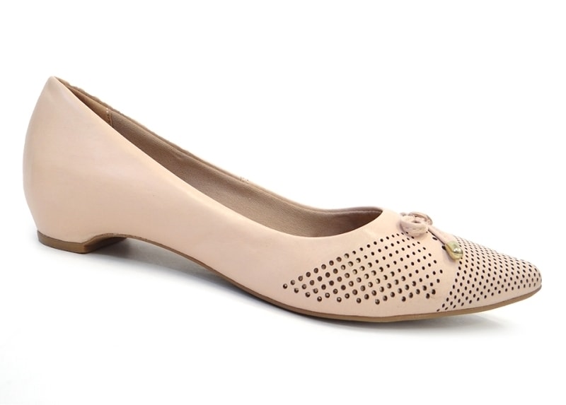 sapatilha feminina de couro