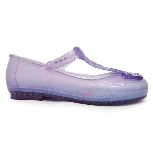 Detalhe - Sapatilha Grendene Disney Princesas Royal 22617 Lilas