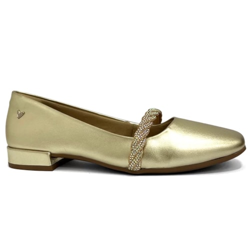 Sapatilha Mississipi Slingback Boneca Ma335 Champagne