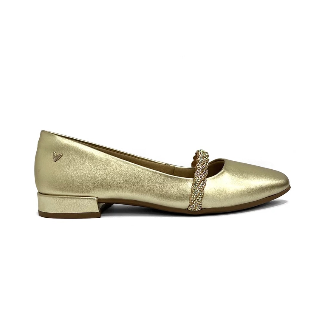 Sapatilha Mississipi Slingback Boneca Ma335 Champagne Sapatilha Mississipi Slingback Boneca Ma335 Champagne