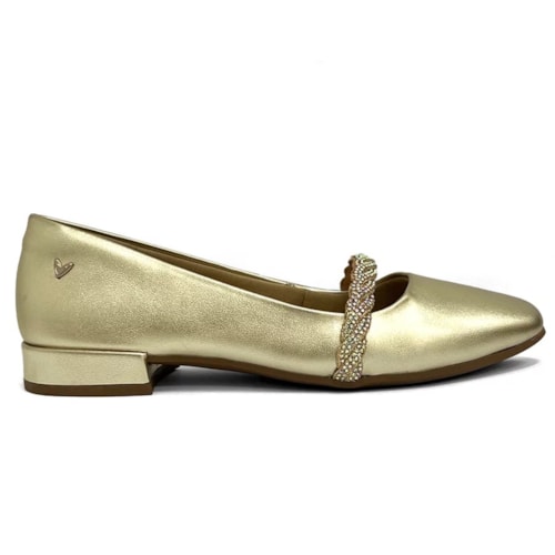 Detalhe - Sapatilha Mississipi Slingback Boneca Ma335 Champagne