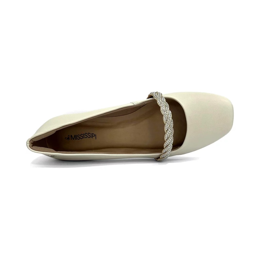 Sapatilha Mississipi Slingback Boneca Ma335 Gelo Sapatilha Mississipi Slingback Boneca Ma335 Gelo