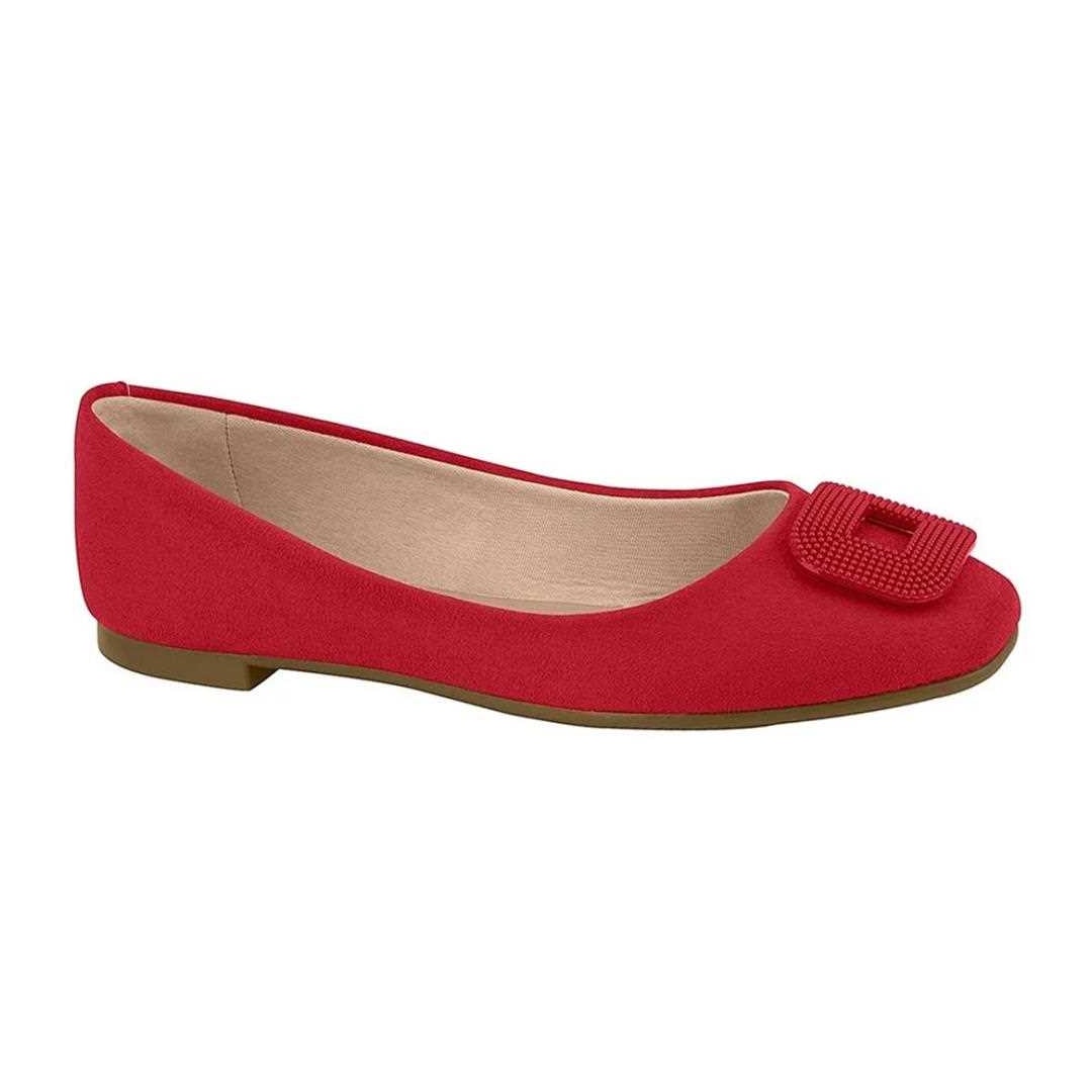 Sapatilha Moleca 5724.101 Vermelho Sapatilha Moleca 5724.101 Vermelho